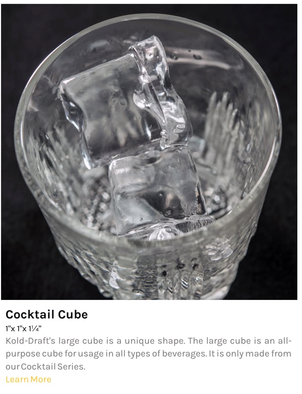 Kold Draft Cocktail Cube
