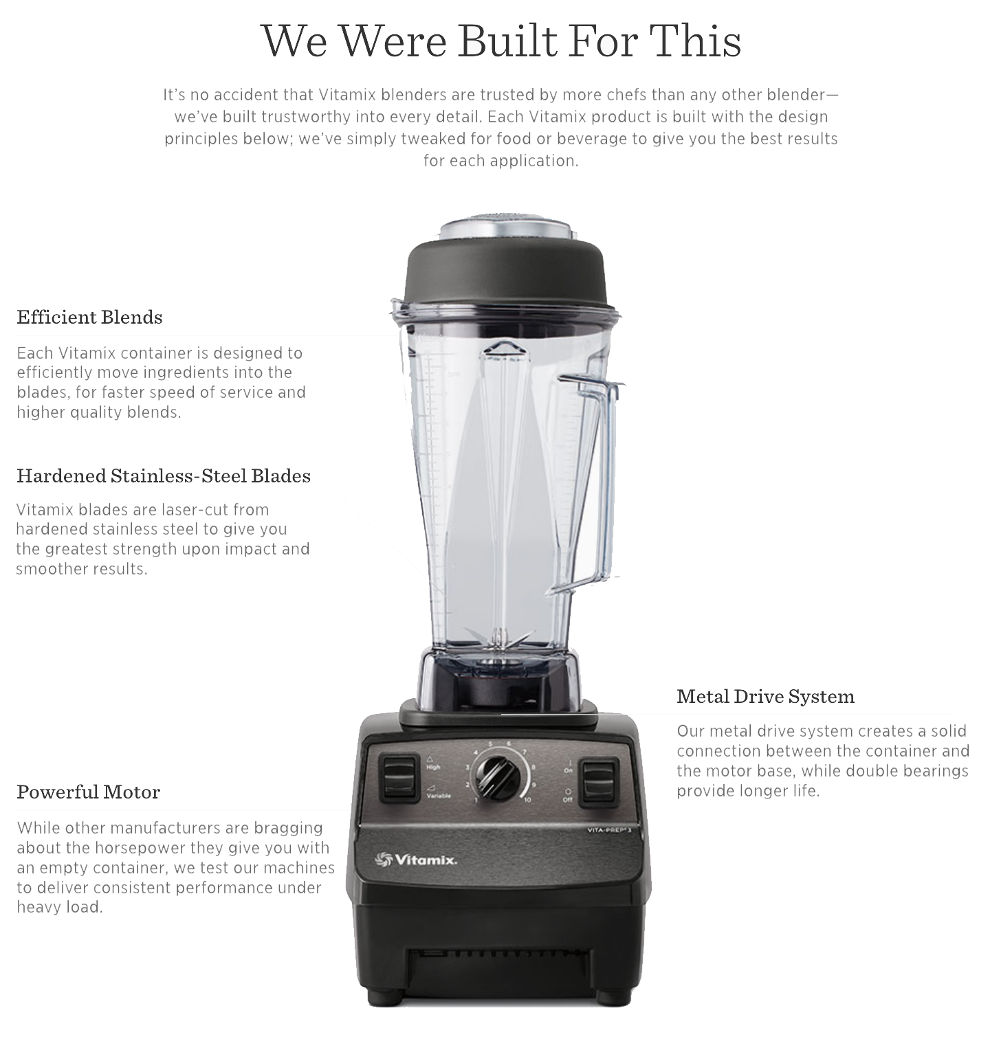 PFEG Vitamix